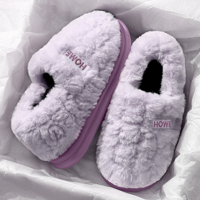 Veluro Plush Lined Indoor Slippers